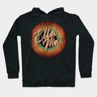 Ella Mai Vintage Circle Art Hoodie